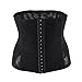 Komene Women's Workout Lace Waist Cincher XS-6XL Size Black L