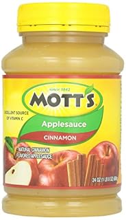 UPC 014800000054 product image for Motts Inc Apple Sauce, Cinnamon, 24 oz (B00I12NGAA) | upcitemdb.com
