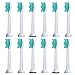 E-Cron® Replacement Toothbrush heads Compatible With Electric Toothbrush Philips Sonicare ProResults,12 pcs (3x4)