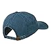 e4Hats.com Captain Embroidered Low Profile Washed Cap - Navy OSFM