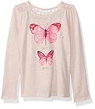 The Children's Place Baby Girls' Long Sleeve Top, Crystal Pink 08480, 18-24MONTH