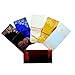 Lightahead Gift Envelope Card Money Holder Fancy Packet for Wedding Anniversary Christmas and Other Festive Occasions Set of 5 Assorted Colors & Design (Set of 5)