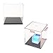 Clear Acrylic Plastic Display Case Perspex Box Dustproof Protection Cube 10cm