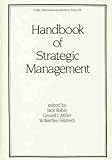 Handbook on Strategic Management, Miller, Toby and Hildreth, 0824780892