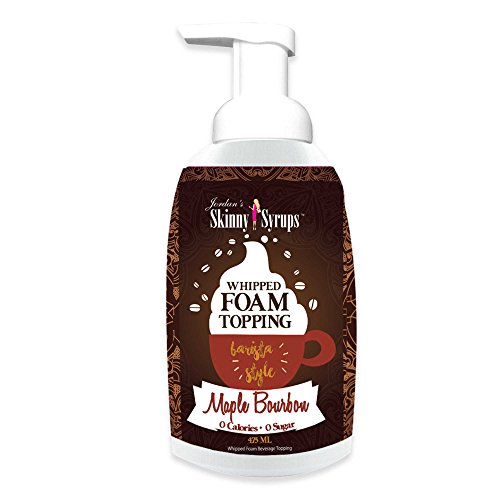 Jordan's Skinny Syrups 6-Pack Maple Bourbon Whipped Foam Topping