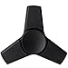 Metal Fidget Spinner Toy Prime - Quiet Tri Figit Spinner - Quality R188 High Speed Bearings – Cool Fidget Spinner Prime - Stress Relief ADHD Fidget Toys - Black Nomad Pro Q1 Hand Spinner