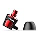 Headphones,Wackolee GX-30 in-Ear Headphone High Resolution Heavy Bass Earbuds Earphone for Smartphones with Mic Volume Control fit for iPhone Android (Red)