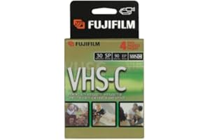 FUJI ENVIROMAX Fuji PRO TC-30 Recordable VHS Cassette Tapes (4 Pack h/t)