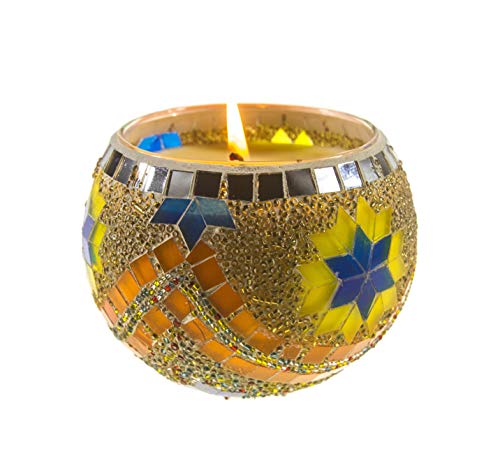 Frespersy Scented Candles Organic Therapy Candles Strong Sweet Pea & Jasmine Fragrance Soy Wax, Long Lasting, Aromatherapy & Stress Relief Decorative Jar, Travel Gifts (Sweet Pea&Jasmine)