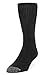 Galiva Men's Cotton Extra Soft Crew Cushion Socks - 3 Pairs, Medium, Black