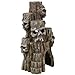 Exotic Environments Skull Mountain Aquarium Ornament, Tall, 5-1/2-Inch by 5-Inch by 10-Inch