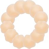ZRAIUPUSA Seamless and Sheer Adhesive Silicone Nipple Pasties,Reusable Pasty Nipple Covers for Women with Travel Box