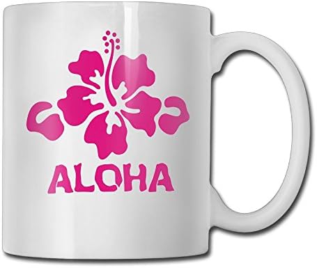 Wenquan Aloha Flower Hawaiian Fashion Mug,11oz