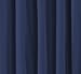 Furniture Fresh: Newport Waffle Weave Shower Curtain, White Body with Navy Top Stripe (70 Wide x 72 Long, Navy)