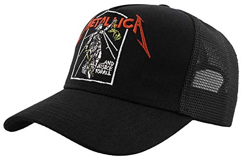 Metallica Justice Gorra Negro