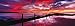 SCHMIDT Eden Sea Baths at Sunset by Mark Gray Panoramic Puzzle (1000-Piece)