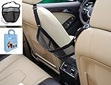 Car Cache - Handbag Holder: Car Purse Storage & Pocket (for Smaller Items) - Helps as Dog Barrier, Too! Original Invention, Patented