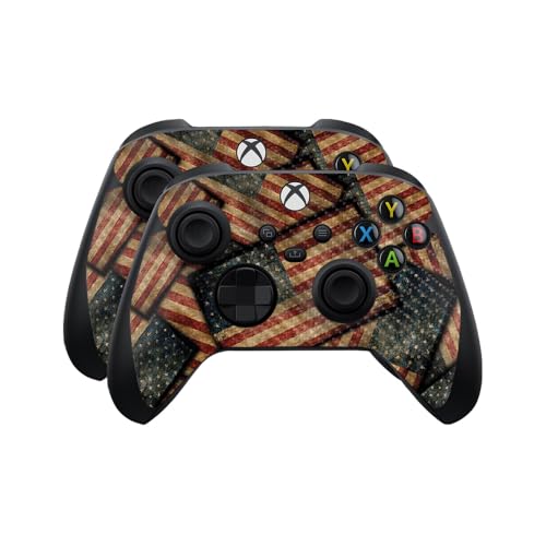 Carbon Fiber Skin Compatible with Microsoft Xbox Series X|S Controller (2 Pack)…