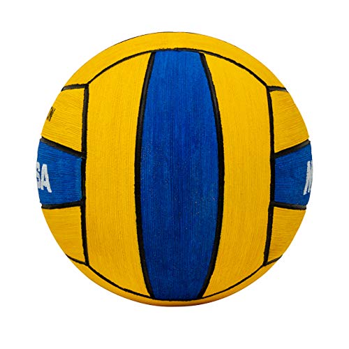 Mikasa W5009BLU Competition Game Ball, Blue/Yellow, Size 4 - Thumbnail 2
