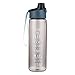 I Know The Plans Black Water Bottle w/Jeremiah 29:11 - Christian Water Bottle for Women & Men, Scripture Inspirational Water Bottle for Everyday Use (BPA Free 32oz Wide Mouth Water Bottle)