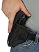 Barsony 6 Position Ambidextrous Concealment Pancake Holster for S&W M&P Shield