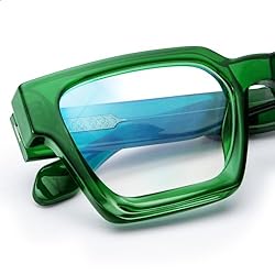 VISOONE Blue Light Blocking Glasses Rectangle Chic