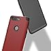 GrapCase OnePlus 5T Case,Rugged Armor Compatible with Magnetic Car Mount Shock-Resistant Anti-Slip Fingerprint-Proof Impact Defender Texture Case Cover for OnePlus 5T (2017),Red Black