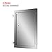 CO-Z Outdoor Kitchen Doors, 304 Stainless Steel Single BBQ Access Door for Outdoor Summer Kitchen Island, Grilling Station, Outside Cabinet, Barbeque Grill, Built-in SS BBQ Island Door (14W x 20H)