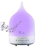 Stella Premier Sound Soothing Noise Essential Aroma Oil Diffuser, Color Changing LED Lights, Bluetooth Speaker, Timer, 200ml