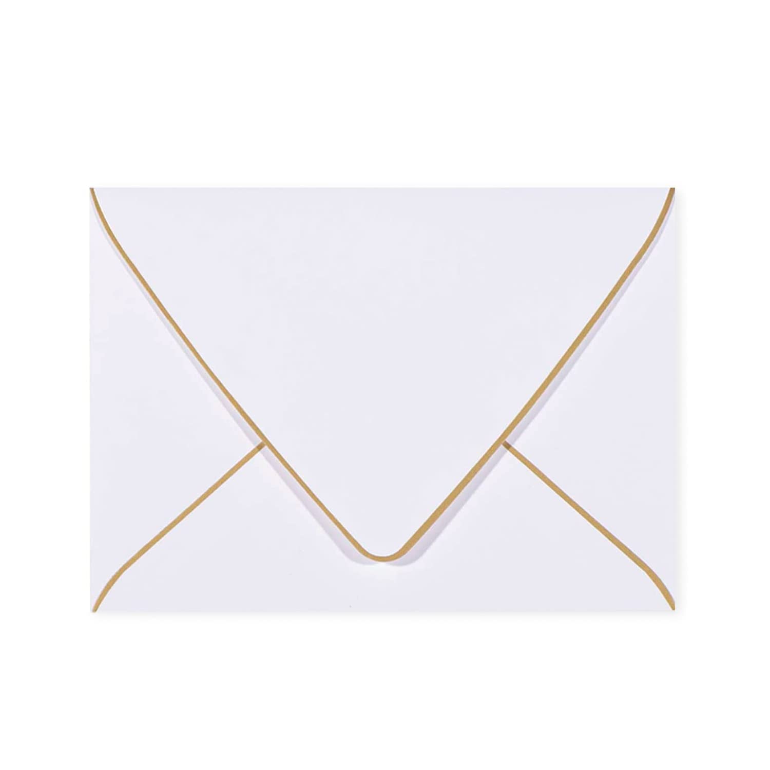 A6 White Envelopes 4x6 100 Pack - Quick Self Seal, For 4x6