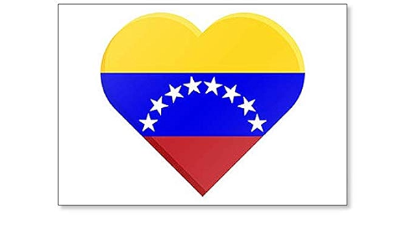 Corazón con Bandera de Venezuela Classic imán para nevera ...