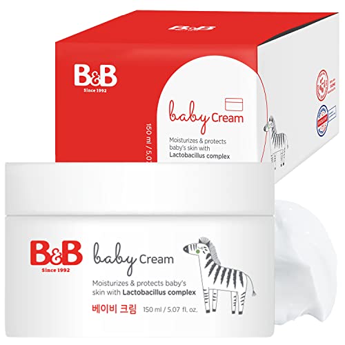B&B Baby Cream Intensive Moisturizing Cream for Babies Delicate Skin