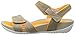 Dansko Women's Kami Dress Sandal, Mocha/Citrus Suede, 40 EU/9.5-10 M US