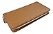 Michael Kors Hamilton Traveler Large Zip Around Leather Wallet (Accorn)