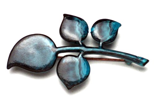 PILGRIM 339-205 Brosche, Kupfer, patina