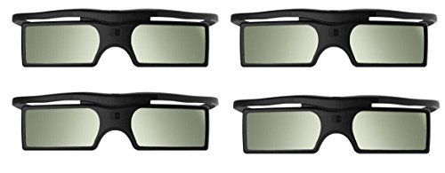 4 Pairs Bluetooth Active Shutter 3D glasses for Sony TDG-BT500A TDGBT500A TDGBT400A TDG-BT400A BT500A BT400A