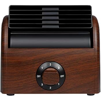 Desk Fan Personal Large Wind Turbine Table Cooling Fans For Home Office Ac Powered