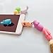 Geicyjiecy 8Pcs Adorable Animals USB Cables Protective Cover for Phone,Prevent The Charge Cable from Break