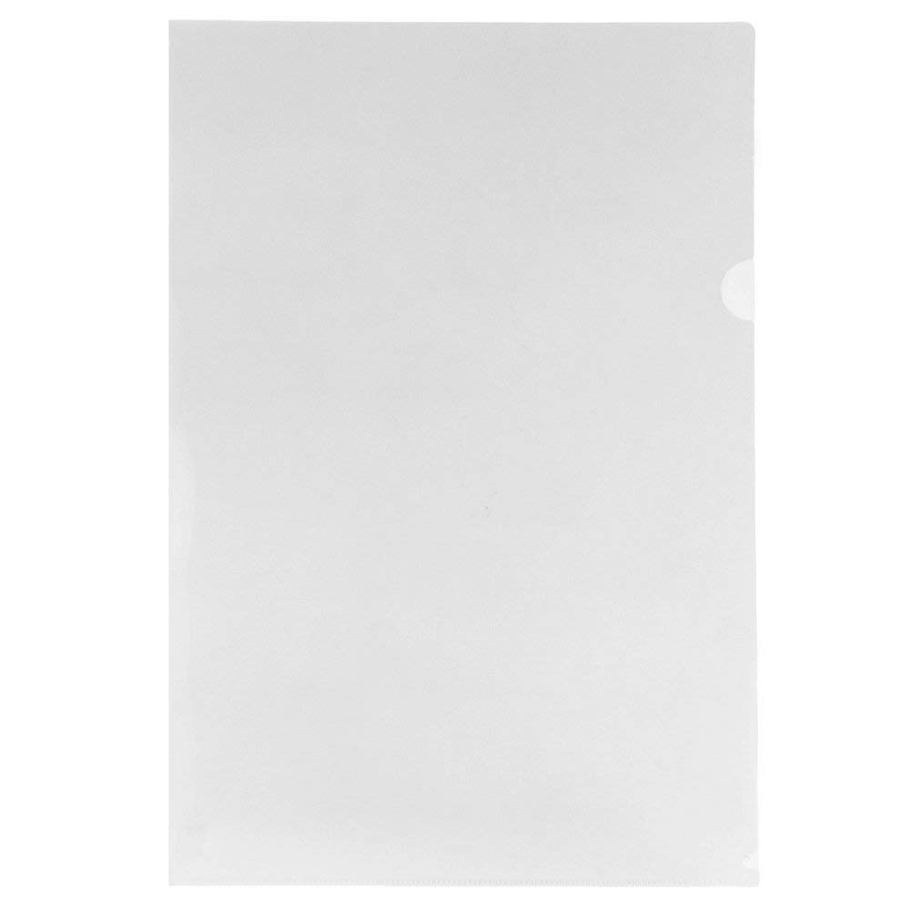 JAM PAPER Plastic Sleeves - Tabloid Size - 288.9 x 441.3 mm - Clear - 12/Pack