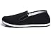 APIKA Chinese Traditional Old Beijing Shoes Kung Fu Tai Chi Shoes Rubber Sole Unisex Black (CHN39 (US:Men 7/Women 8.5))