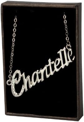 Zacria Name Necklace Chantelle - 18K White Gold Plated