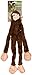 Ethical Pet Plush Skinneeez Monkey 16-Inch Stuffingless Dog Toy