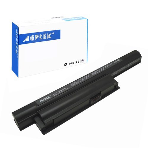 AGPtek 6 Cells 5200mAh/58Wh Laptop Battery for Sony Sony VAIO VPC-E VGP-BPS22 VGP-BPS22A Series Sony VAIO VPC-EA1AGG/BI, VPC-EA1BGN/BI, VPC-EA1S1E/G, VPC-EA1S1E/L, VPC-EA1S1E/P, VPC-EA1S1E/W, VPC-EA1Z1E