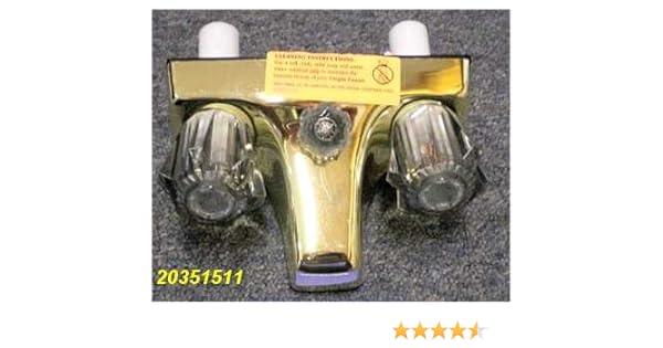 Amazon Com Utopia 4 Polish Brass Mobile Home Rv Marine Tub