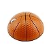 CHUYI Cool Basketball Wireless Mouse Portable Optical Cordless Mice with USB Receiver for Office Home School Travel for PC Computer Laptop Funny Gift (Orange)
