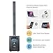 PRORECK Party 10 Portable 10-Inch 500 Watt Line Array Column Powered DJ/PA System Stage Tower Speaker with Bluetooth/USB/SD Card/Remote Controlthumb 1