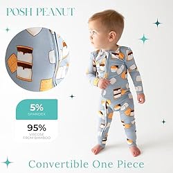 Posh Peanut Convertible Baby Sleepers - Girls