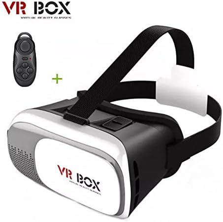 VR BOX 2nd Generation Virtual Reality Headset 3D Glasses for 4.7" to 6" Smart Phone (WHITE)