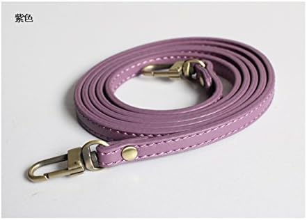 47 inch PU Leather Strap For Bag strap / Replacement Shoulder Bag Straps / Purse Straps For DIY (Purple)