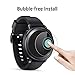 [6 Pack] OMOTON Screen Protector for Samsung Galaxy Watch 3 (41mm) /Galaxy Watch (42mm) / Gear Sport/Gear S2 - Tempered Glass Screen Protector [Full Coverage] [Bubble Free] [Scratch Resistant]